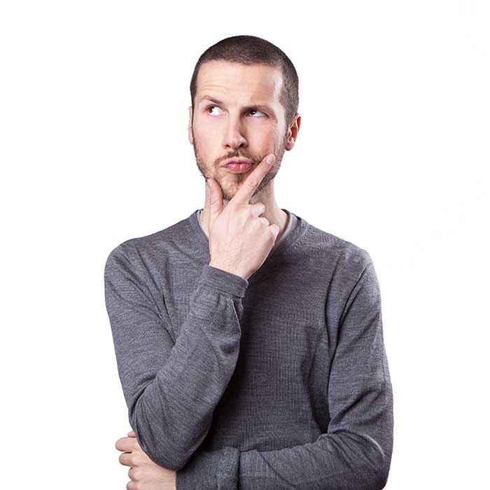 thinking guy thinking guy