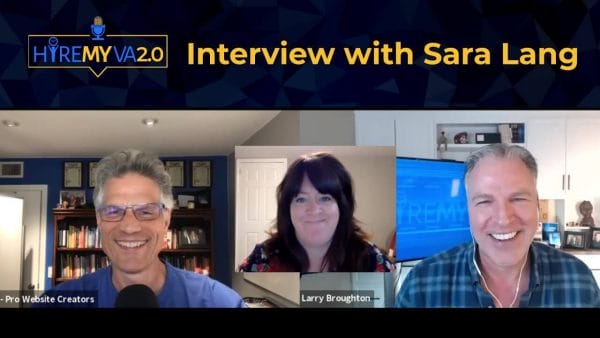 HireMyVA Podcast 26 Interview with Sara Lang 1