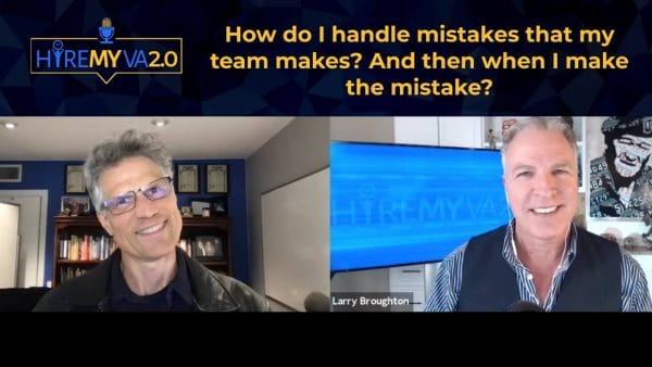HireMyVA Podcast 37 How do I handle mistakes that my team makes And then when I make the mistake 1