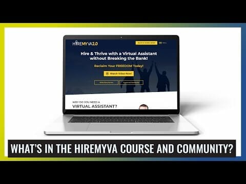 HireMyVA Podcast 134 Whats in the HireMyVA course and community