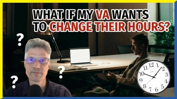 HireMyVA Podcast 54 What if my VA wants to change their hours How do I handle this 1